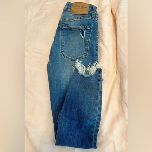Lucky Brand high rise skinny Bridgette jeans -4/27
